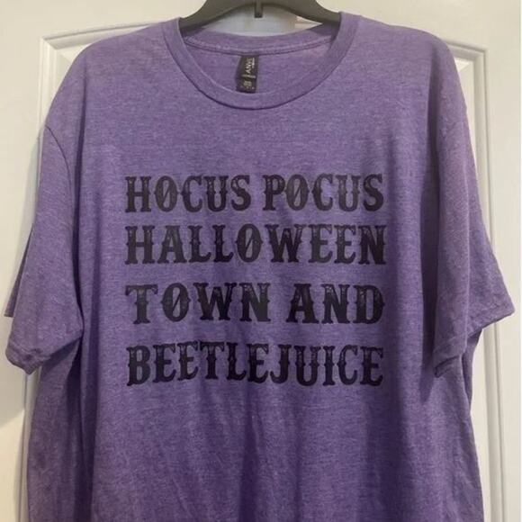 Hocus Pocus Halloweentown BeetleJuice Shirt - Picture 1 of 4
